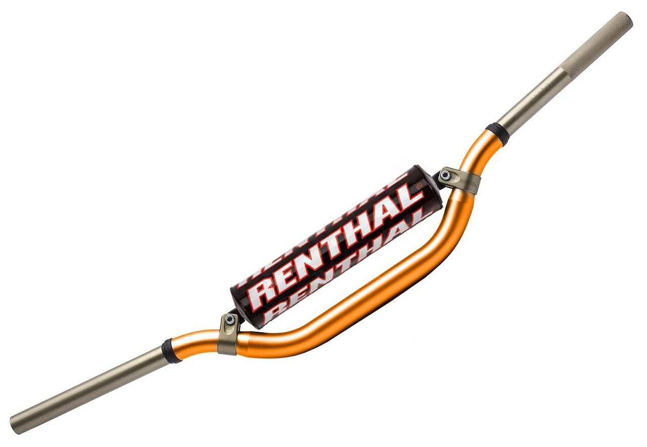 Руль кроссовый Renthal Twinwall, оранжевый - фото 1 - id-p401892654