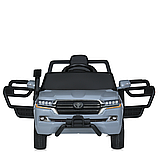 Дитячий електромобіль Джип Toyota Land Cruiser з MP3 музикою Bambi M 5101EBLR-11, фото 3