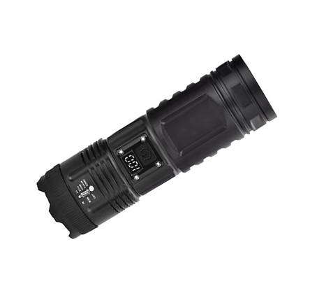 Ліхтар ручний YT-883-TG, ЗУ Type-C, індикація заряду, zoom, фото 1