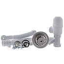 Мийка кухонна ZERIX ZS-6550S-14 Чорний металік (ZX4546) kr, фото 2