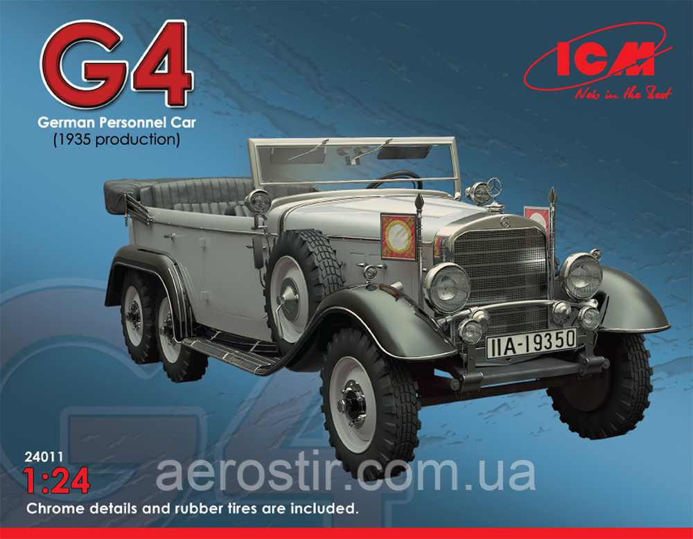 Атомобіль Typ G4 1/24 ICM 24011, фото 1