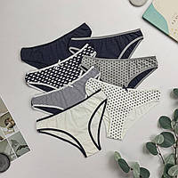 Трусики жіночі Nicoletta Туреччина тижневки M, L, XL, 2XL | 7 шт