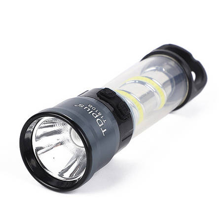 Ліхтар світильник 1810B-LED+COB, Li-Ion акумулятор, гак, ЗУ Type-C, фото 1