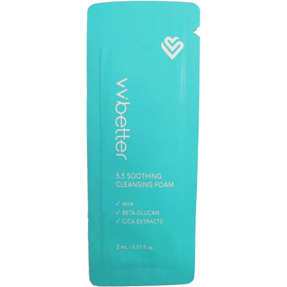 Пінка для вмивання VVbetter 5.5 Soothing Cleansing Foam 2 мл