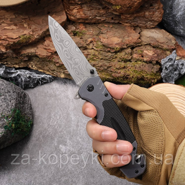 Кухонний складний ніж Дамаск, фото 1