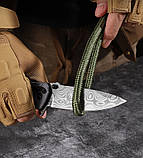 Кухонний складний ніж Дамаск, фото 4