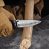 Кухонний складний ніж Дамаск, фото 8