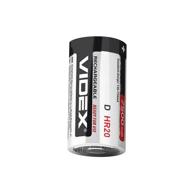 Акумулятор Videx HR20, D 7500mAh (ціна за 1бат.)