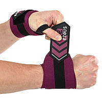 Бинти пензлі для жиму 2 шт STRONG WRIST WRAPS EZOUS C-07