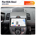 Штатна магнітола Mekede MS 2k Kia Soul 1 AM (2008 - 2011) CarPlay QleD, фото 3