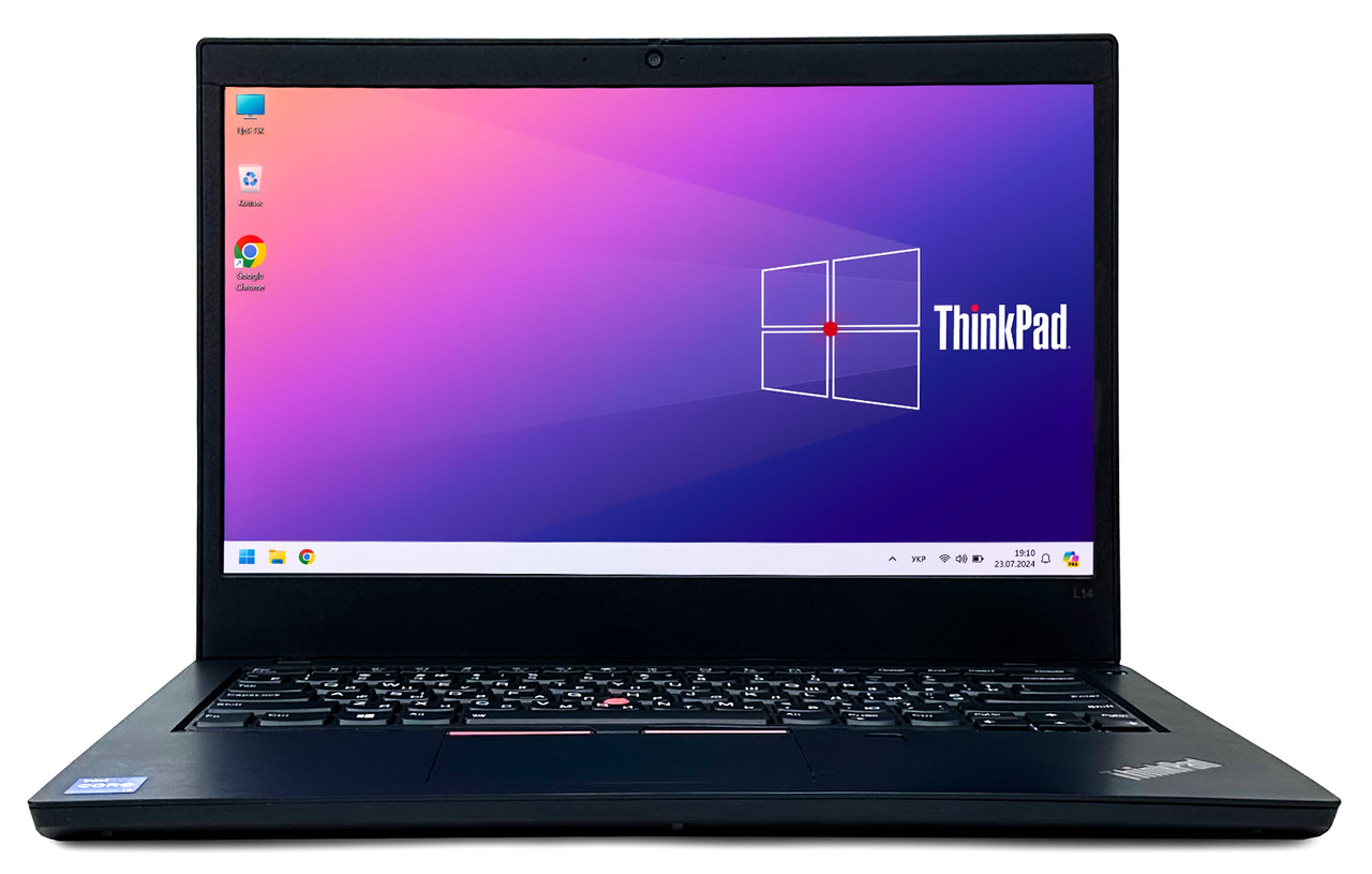 Ноутбук Lenovo ThinkPad L14 Gen 2: Core i7-1165G / RAM 16 ГБ / SSD 256 ГБ / Intel Iris® Xe Graphics / 14" IPS