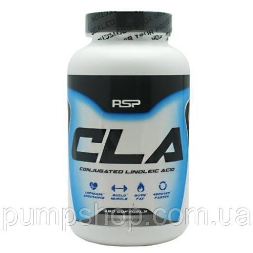 Для зниження ваги КЛА RSP Nutrition CLA 180 капс