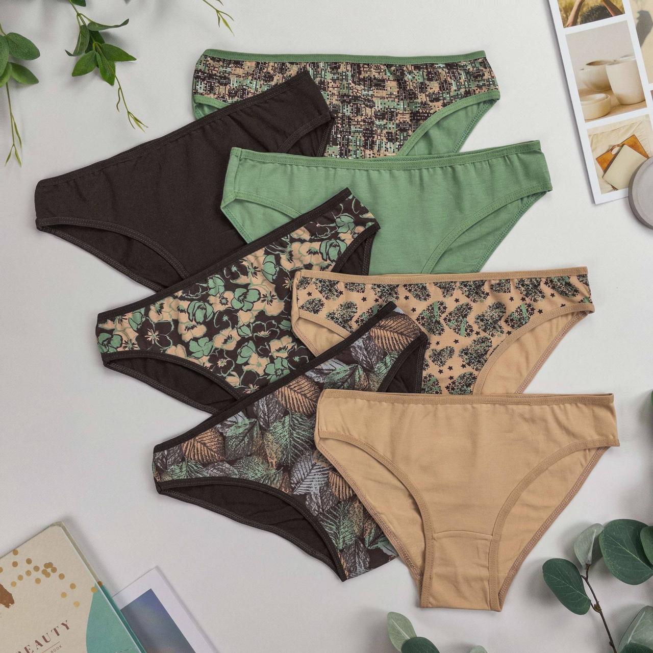 Труси жіночі Nicoletta Туреччина тижневики M, L | 7 шт.