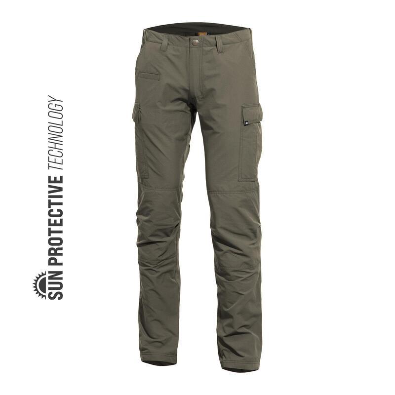 Польові нейлонові тактичні штани Pentagon BDU 2.0 "TROPIC" PANTS K05060 34/34, RAL7013 (Олива)
