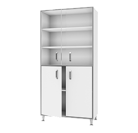 Шафа двостулкова медична ШД-Д-2 Алюмікс ТМК - Білий