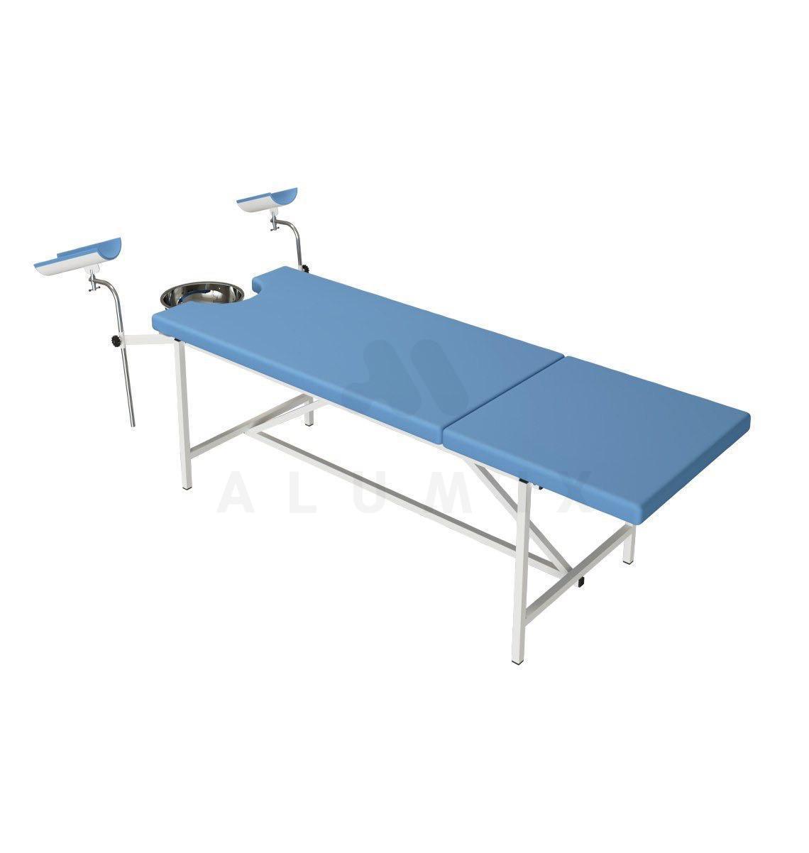 Кушетка гінекологічна - Блакитна, фото 1