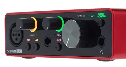 Звукова карта Focusrite Scarlett Solo 3rd Gen, фото 4