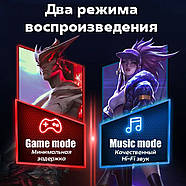 Бездротові Ігрові навушники з функцією PowerBank M28 Bluetooth-навушники із зарядним кейсом та мікрофоном, фото 4