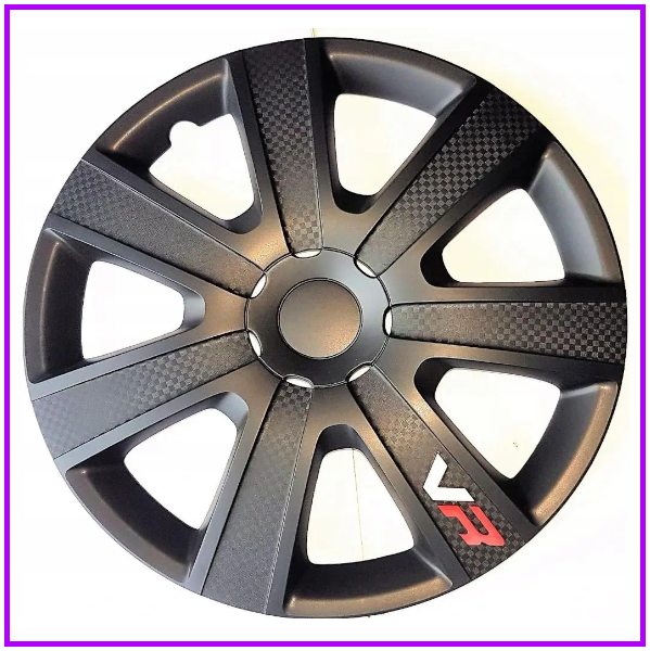 Ковпаки колісні ARGO R14 VR CARBON BLACK., фото 1