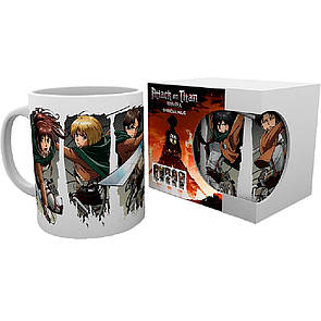 Чашка ATTACK ON TITAN Character Montage (Атака титанів)