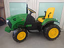 Трактор дитячий електричний для їзди JOHN DEERE (Cametet), фото 3