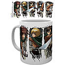 Чашка ATTACK ON TITAN Character Montage (Атака титанів), фото 2