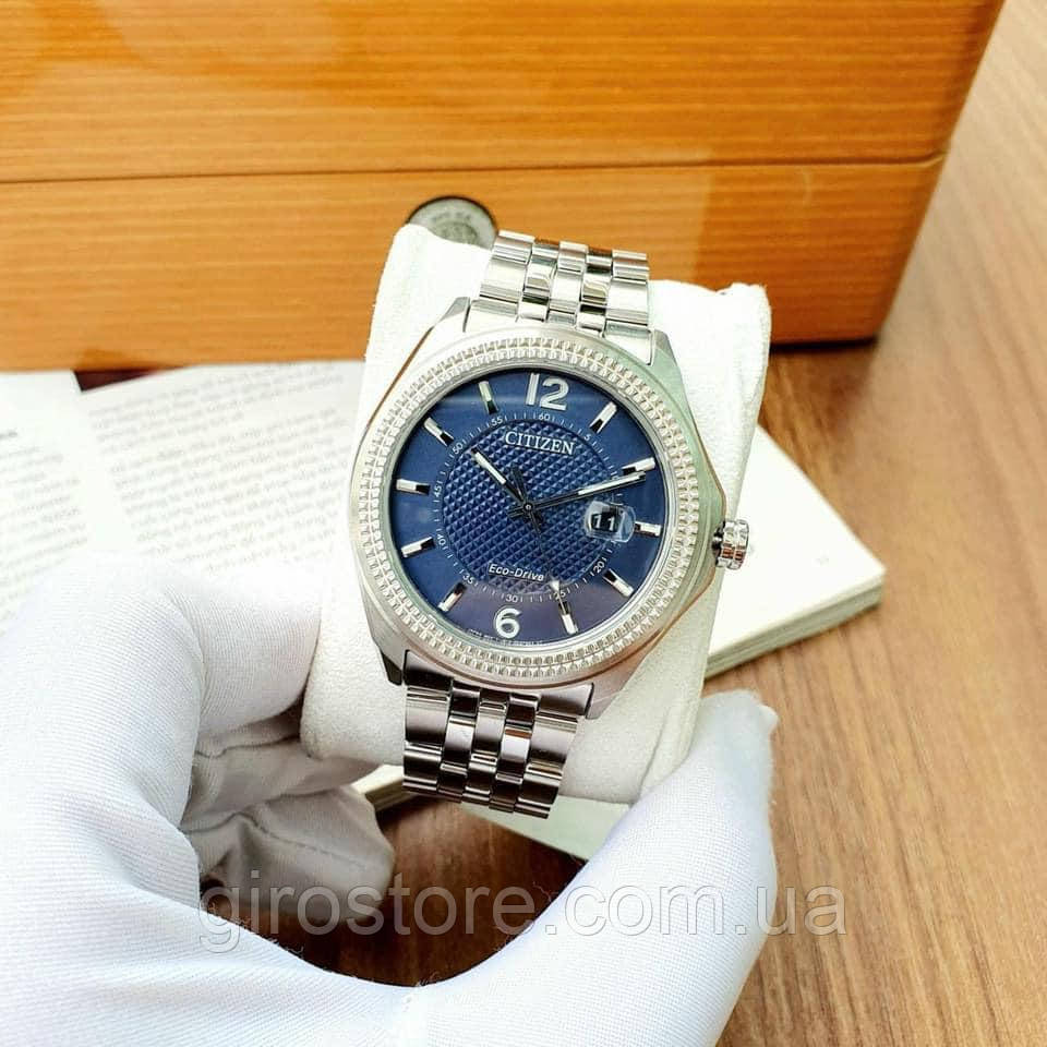 Японський чоловічий класичний годинник Citizen Eco-Drive AW1740-54L на сонячній батареї, фото 1