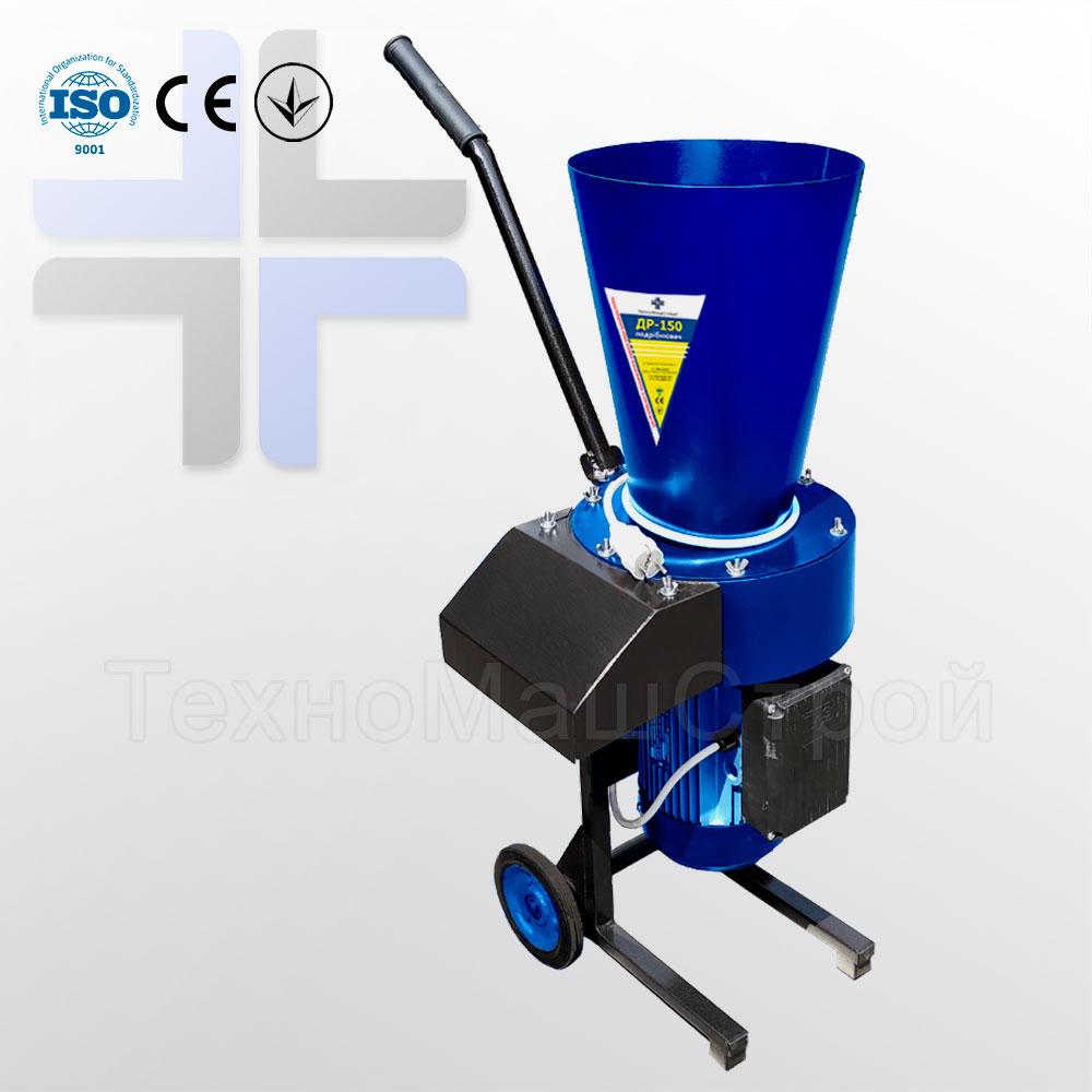 220В Сінорезка ДР-150 (траворізка,соломорізка,зернодробарка) 220/380В, 2,2 кВт, фото 1