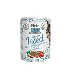 Ласощі для котів Brit Care Superfruits Insect 100 г - комахи
