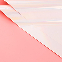Плівка (калька) матова в листах "Двостороння: рожева + перламутр", (60 см х 58 см), 5 листів