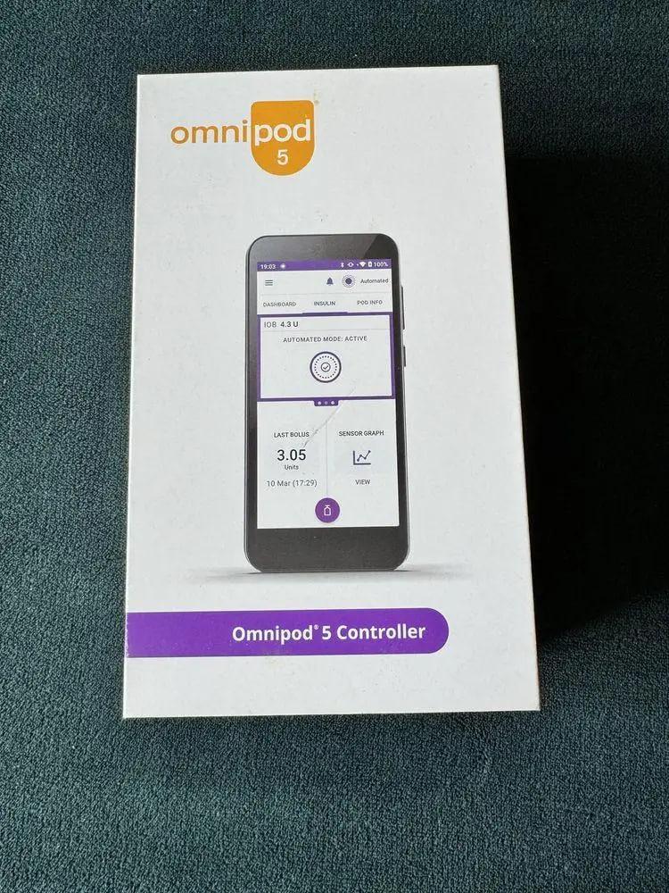 Інсулін-менеджер, пульт для помпи PDM Omnipod 5 Insulet, мг/дл