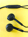 Навушники дротові 4you TAURUS (EarPods design) black, фото 4