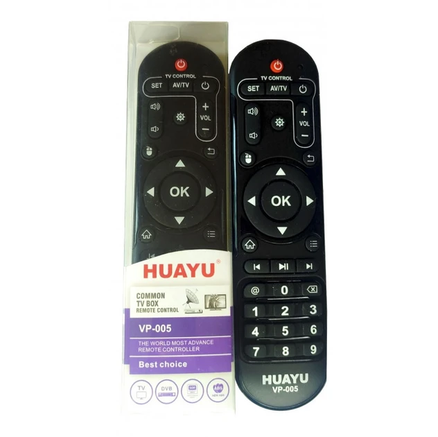 Пульт ДУ універсальний HUAYU VP-005 для смарт-приставок
