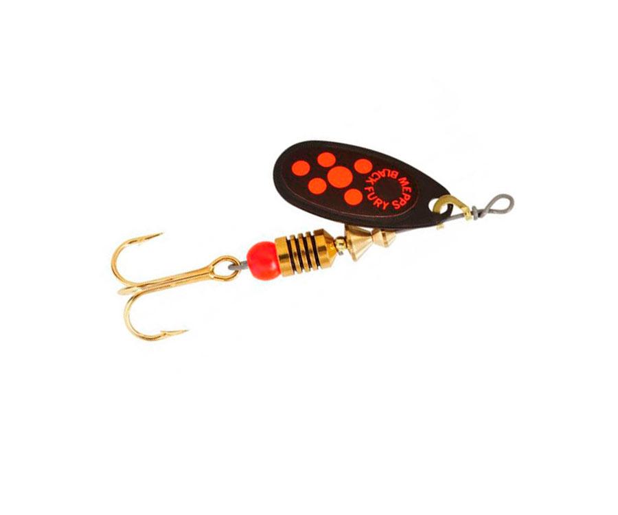 Блешня Mepps Black Fury Black/Orange 3.5г