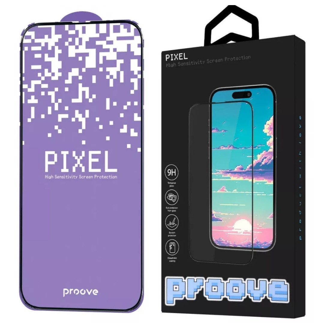 Захисне скло Pixel Full Cover для iPhone 13/ 13 Pro
