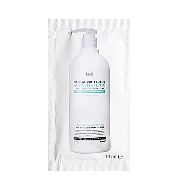 Шампунь для пошкодженого волосся La'dor Damage Protector Acid Shampoo 10 мл