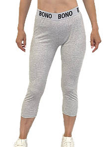 Bono Лосини жіночі 950119 світло-сірі на світлій резинці
