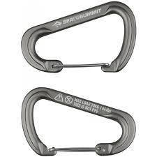 Набір карабінів Accessory Carabiner Large Titanium 2 pcs BF