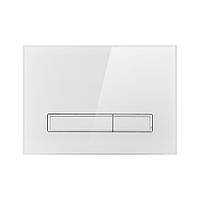 Панель змиву для унітаза Qtap Nest QT0111V1105GW Techno-Torba Гарант Якості