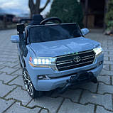 Дитячий електромобіль TOYOTA Bambi, сірий, фото 2