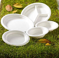 Одноразова пластикова тарілка