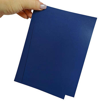 Бумвініл  палітурний матеріал на паперовій основі "моноколор"  plano синій рулон 3 метри