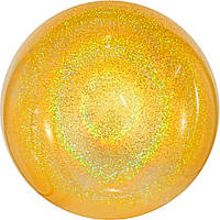 Повітряна куля Bubbles (баблс) з золотим гліттером, 20"  (50 см) без малюнку