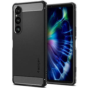 Чохол Spigen Rugged Armor до Sony Xperia 1 VI Matte Black (ACS08296)
