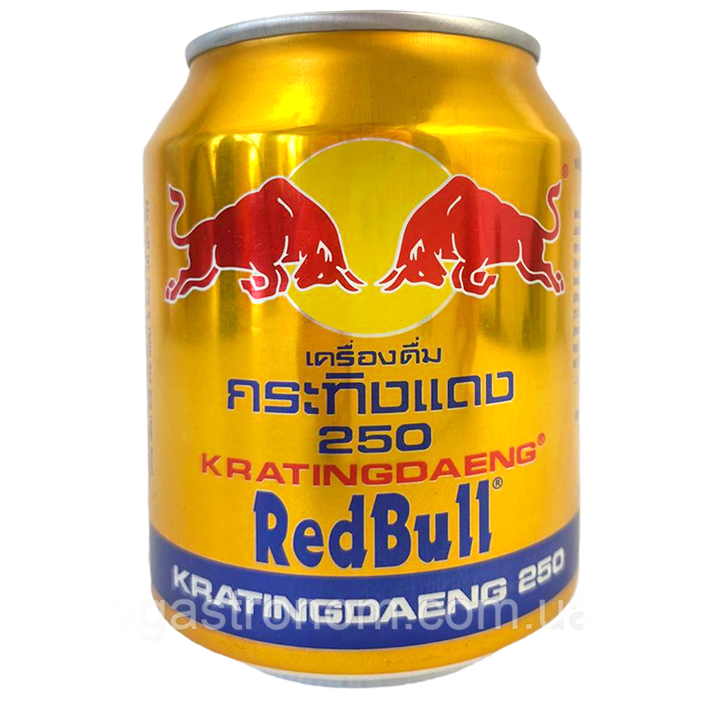 Енергетик Ред Бул Red Bull kratingdaeng 250ml 24шт/ящ (Код: 00-00016690)