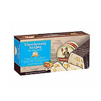 Халва кужутна македонська з мигдалем, в шоколаді Hqitoglou 400 г