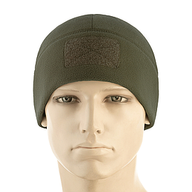 M-Tac шапка Watch Cap Elite фліс (320 г/м2) з липучкою Dark Olive BF