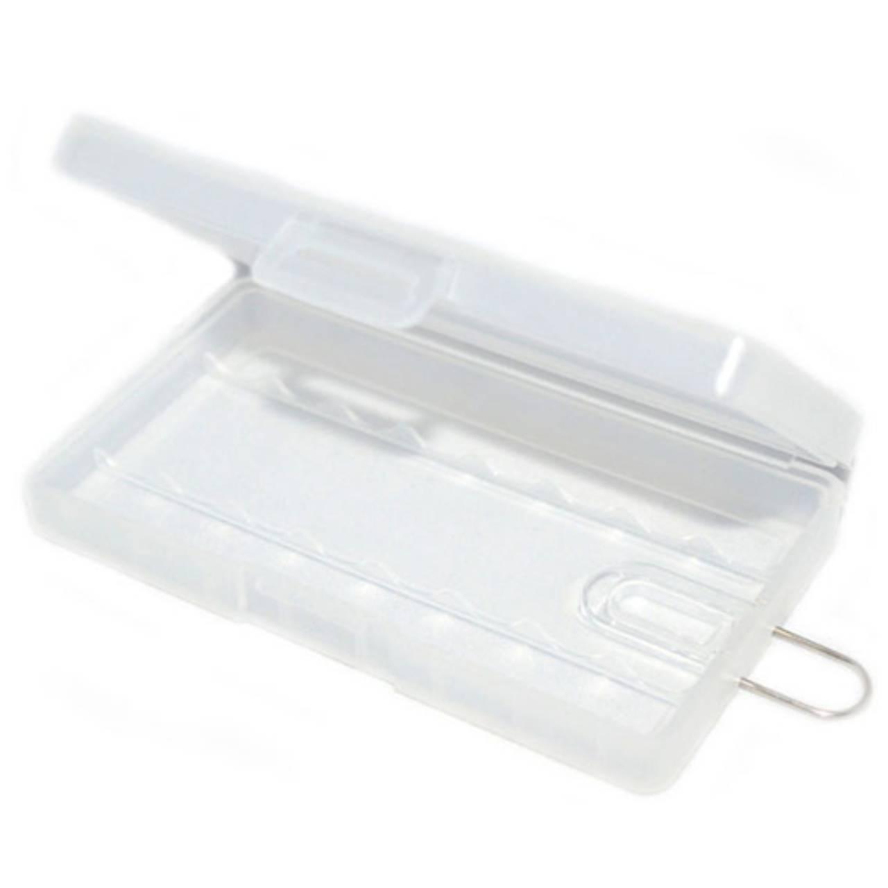 Бокс (кейс, футляр) ExtraDigital для 8 міні-пальчикових акумуляторів (ААА) Прозорий