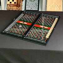 Дизайнерські нарди зі скла Gucci, 61×27×5см, арт.250102, фото 6