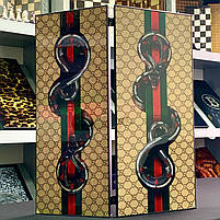 Дизайнерські нарди зі скла Gucci, 61×27×5см, арт.250102, фото 3